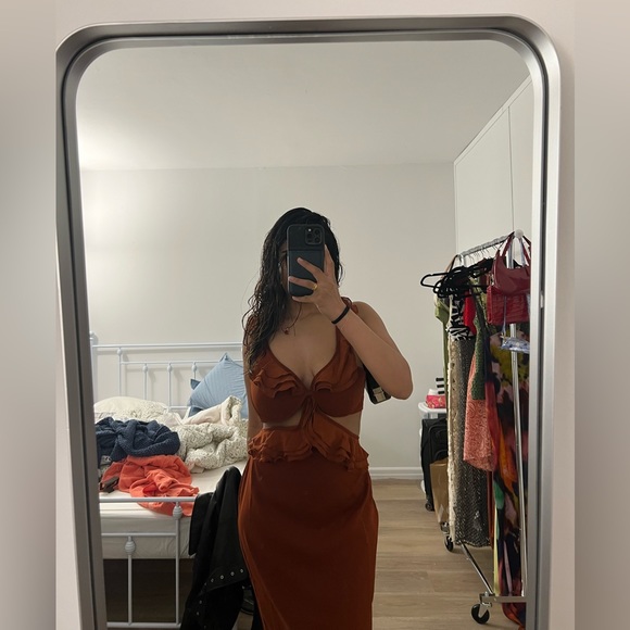 x REVOLVE Leni Midi Dress